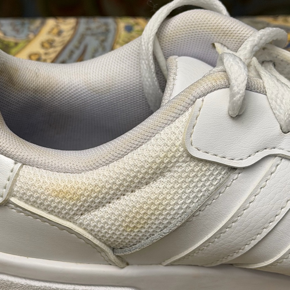 adidas White Athletic Shoes - Picture 8 of 11